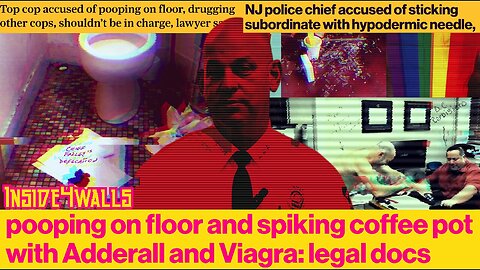 New Jersey Police Cheif Accused Of Defecating In Office And Shicking Syringe In Fellow Cops Pen!s..
