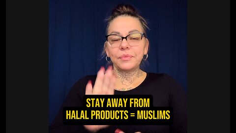 🚨 Stay Away From Halal Products = Muslims 😱 #ASL #deaf #signlanguage