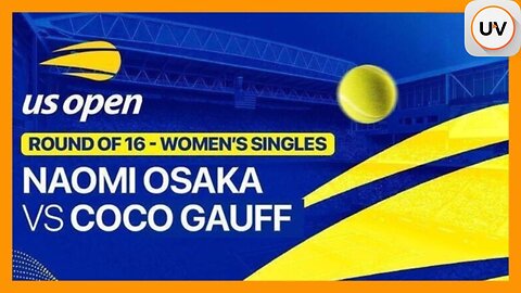 US Open 2025 Clash: No. 23 Osaka vs. No. 3 Gauff | Round 4 Highlights & Shocking Finish | on UVueTV