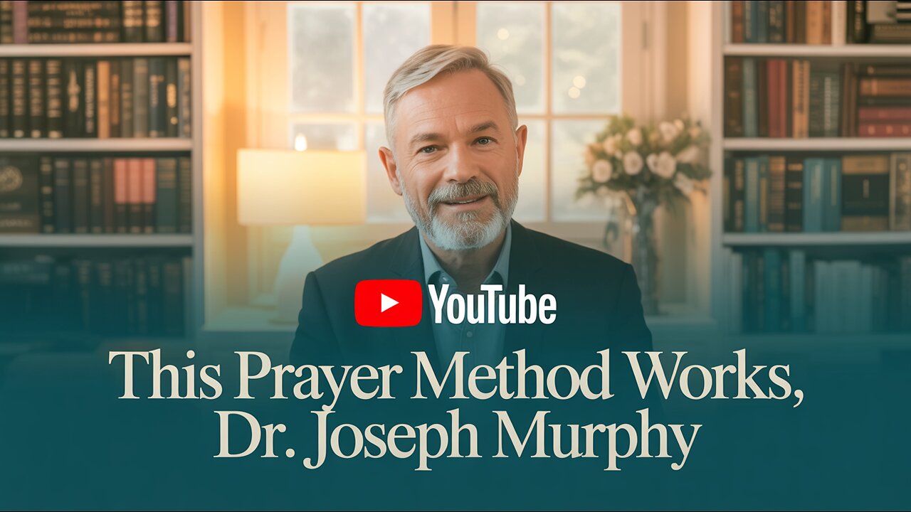 This SECRET Prayer Method Gets works, Dr. Joseph Murphy (Law of Assumption) #Jesus #God #Love #Faith