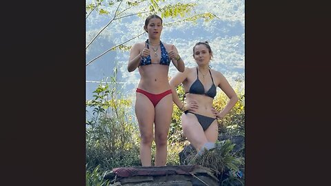 I love the black bikini one 😍