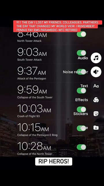 911 THE DAY I LOST MY FRIENDS, COLLEAGUES, PARTNERS. THE DAY THAT CHANGED MY WORLD VIEW.