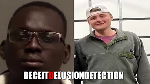 A white man was sucker-punched outside a bar by a black security guard