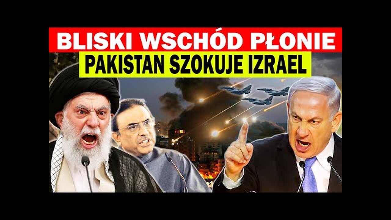 Alarm na Bliskim Wschodzie! Pakistan zadaje strategiczny cios Izraelowi - okrutna prawda ujawniona!