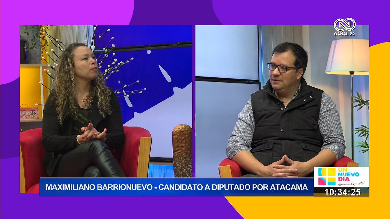 Maximiliano Barrionuevo Candidato a diputado por Atacama
