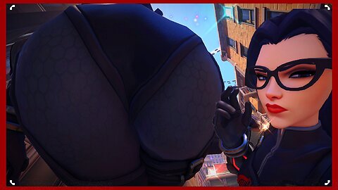 ❤️Sitting view of Baroness Widowmaker Big Booty in Game | Overwatch 2 (18+) 🖤