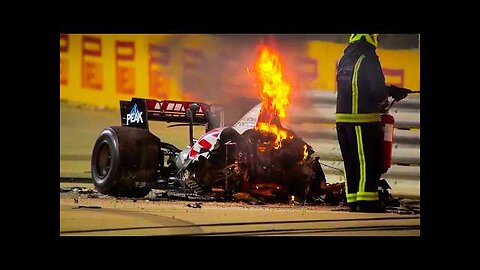 F1 CRASHES But They Get Increasingly Scarier..