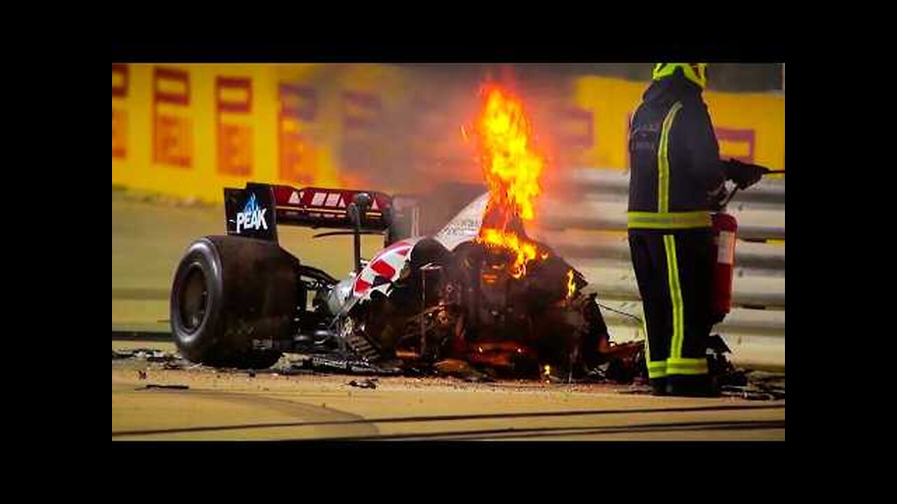 F1 CRASHES But They Get Increasingly Scarier..