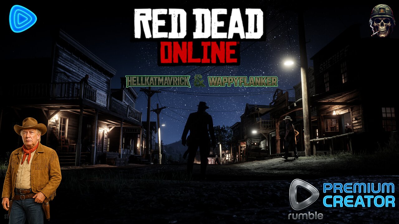 🤠🔫RED DEAD ONLINE: HELLKATS & WAPPY’S LATE NIGHT WILD RIDE! 18+ JOIN US IF YOU LIKE!!!!