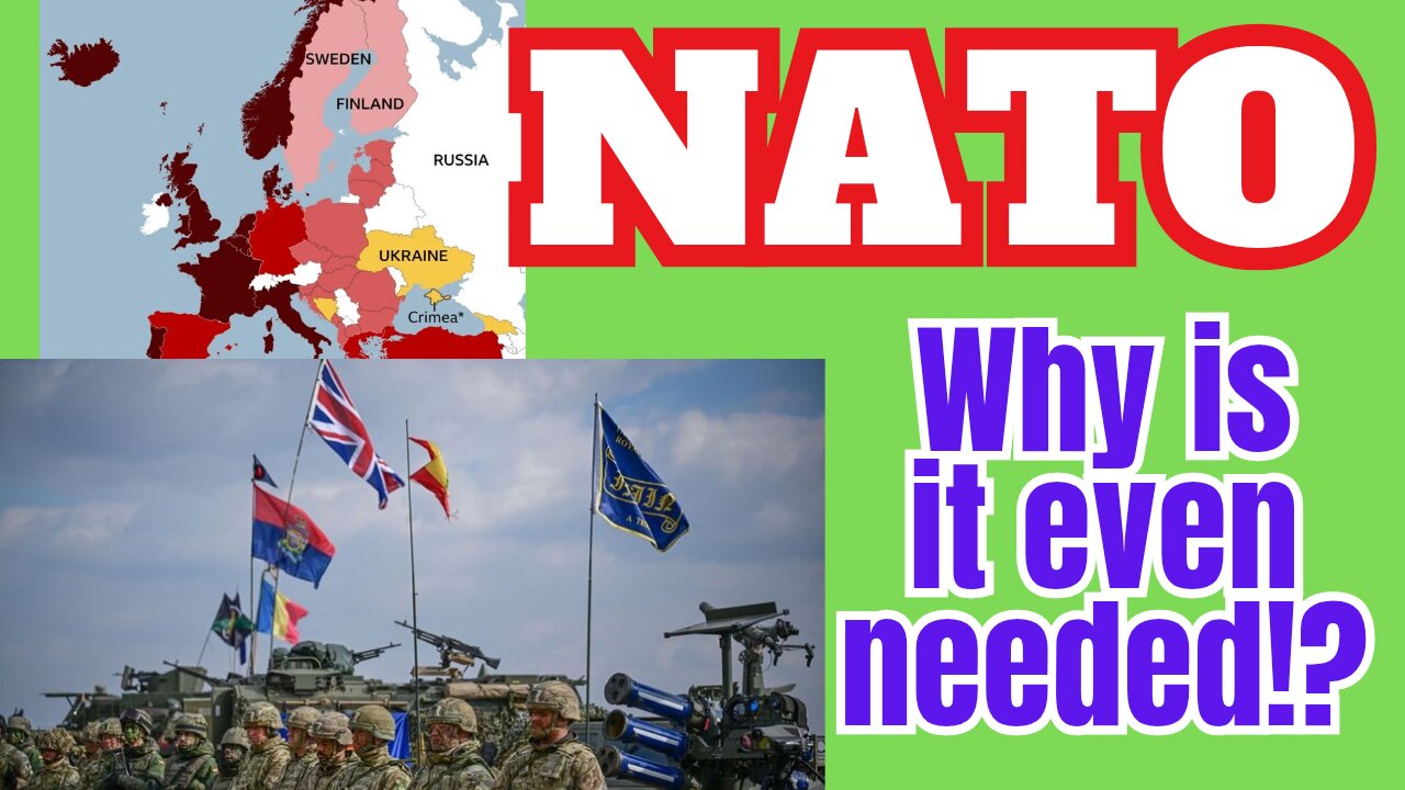 NATO... Why is it still needed decades after the fall of the Soviet Union?