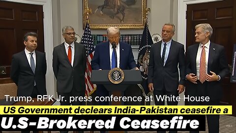 Trump, RFK Jr. press conference at White House