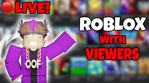 Roblox LIVE With Viewers! (Paintball, Pls Donate, Bedwars, PSX, and more)
