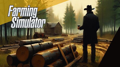 Organizing the log yard || Farming Simulator 22