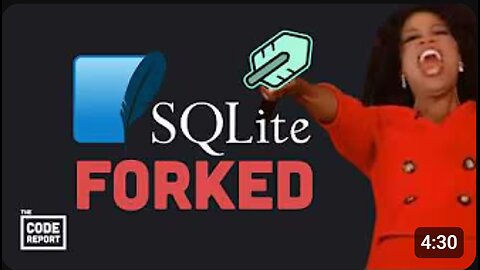 🧠 SQLite vs “libSQL” 🤔 The Strange New Fork Shaking Up Databases! 💾⚠️