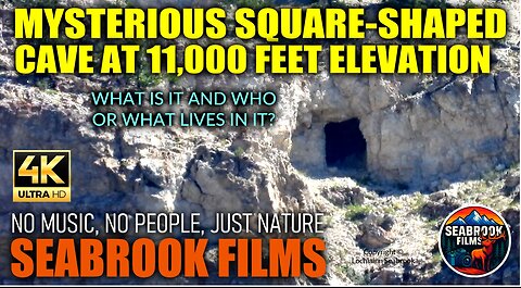 Mysterious Square-Shaped Cave at 11,000 Feet Elevation: What Is It and Who or What Lives In It?