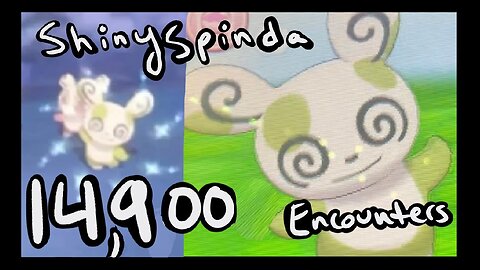 Pokemon ORAS Shiny Spinda Horde Hunting! 14900 Spindas encountered!