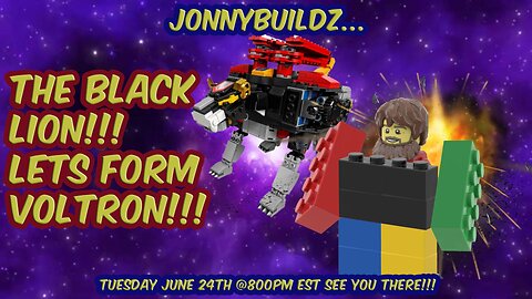 JonnyBuildz...The Black Lion and forms Voltron!!! Leaks and Reviews!!! Episode 210