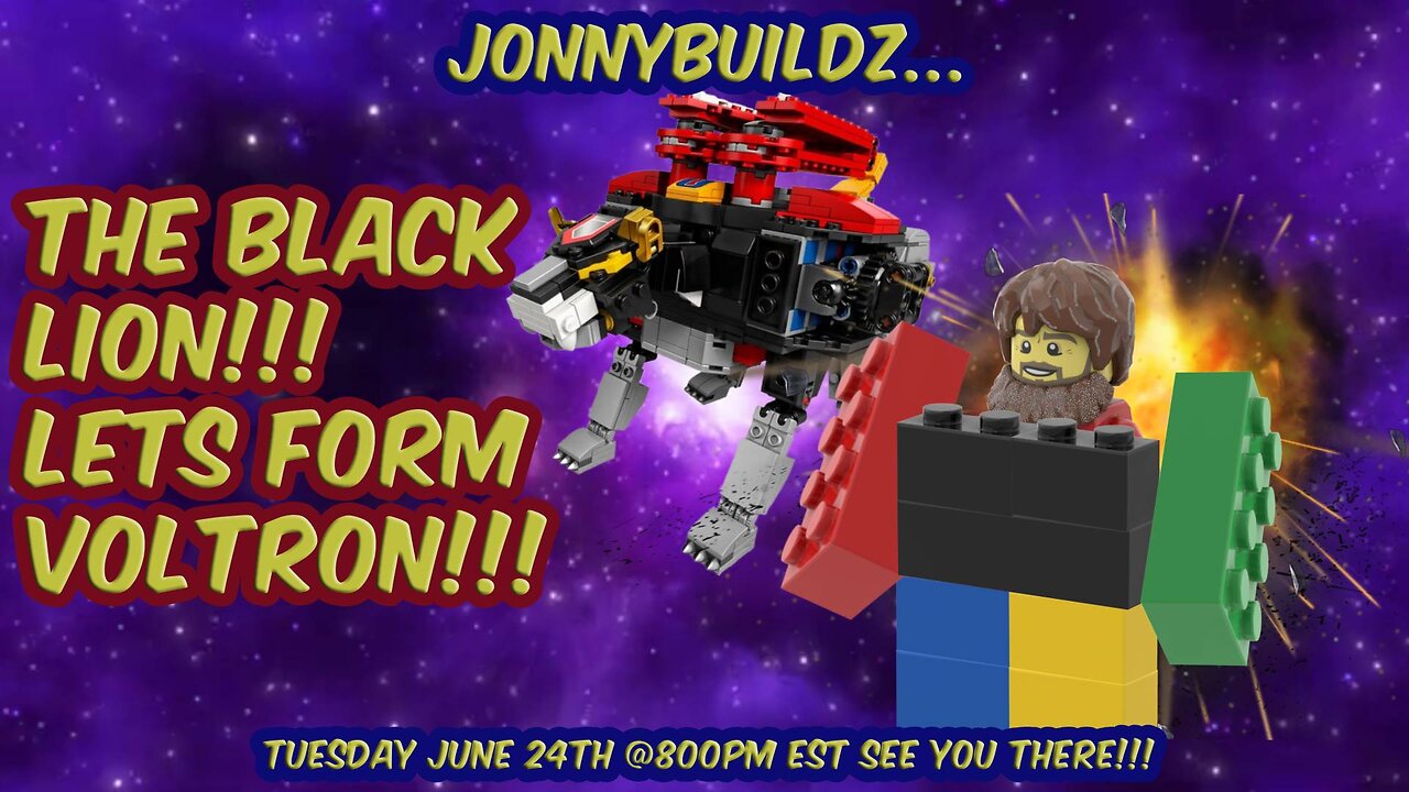 JonnyBuildz...The Black Lion and forms Voltron!!! Leaks and Reviews!!! Episode 210