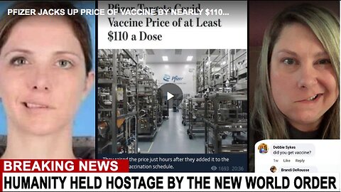 "Pfizer Increases Vaccine Price to $110 Per Dose"