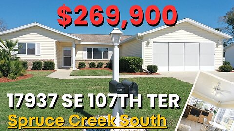 Vaulted Ceilings, Lanai & Golf Cart Garage | In Spruce Creek South | 17937 SE 107th Ter | Ira Miller