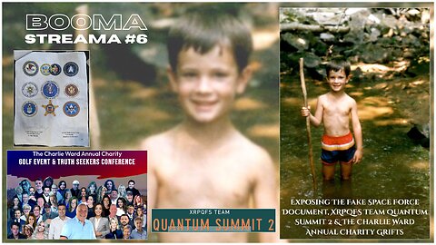 BOOMA STREAMA #6 | LIVE May 12th, 2025 @ 6PM Central Time | Exposing The Fake Space Force Document, XRPQFS Team Quantum Summit 2 & The Charlie Ward Annual Charity Grifts