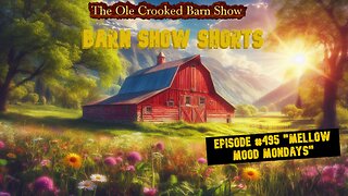 “Barn Show Shorts” Ep. #495 “Mellow Mood Mondays”