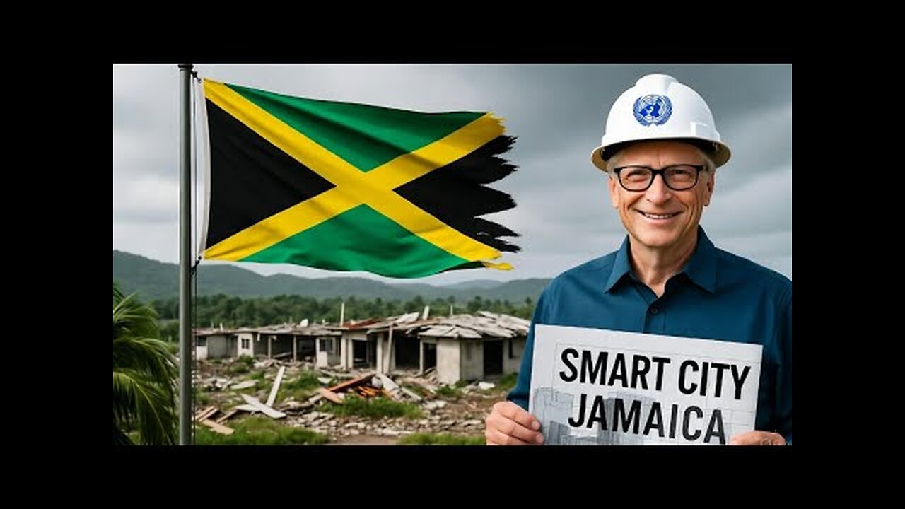 JAMAICA VISION 2030! HOW GENOCIDAL MADMEN USE WEAPONIZED WEATHER TO KILL FOR A.I. INFRASTRUCTURE!