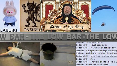 THE LOW BAR: SHAMOO SILENT ABOUT JOSH MOON, LABUBU DEMONS, BABYHAZE69 K.O.