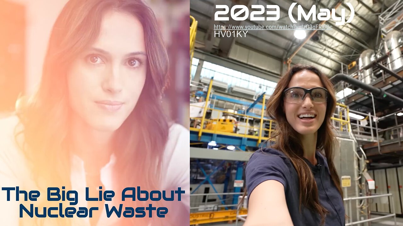 "The Big Lie About Nuclear Waste" by Cleo Abram (May 2023) HUGE* AI atomic energy