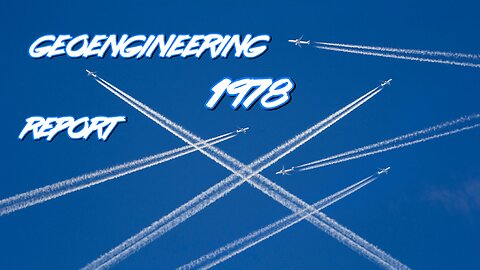 Geoengineering Report 1978