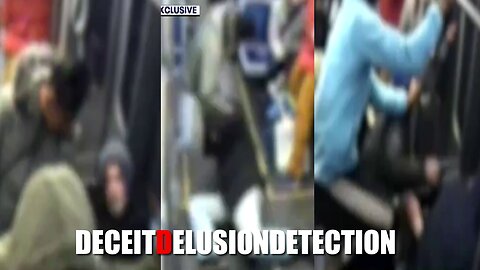 Black teens violently beat an elderly white man on the L-Train in Chicago