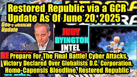 Restored Republic via a GCR. Situation Update 06.20.15 ~ Trump Return - Judy Byington. Pascal Najadi