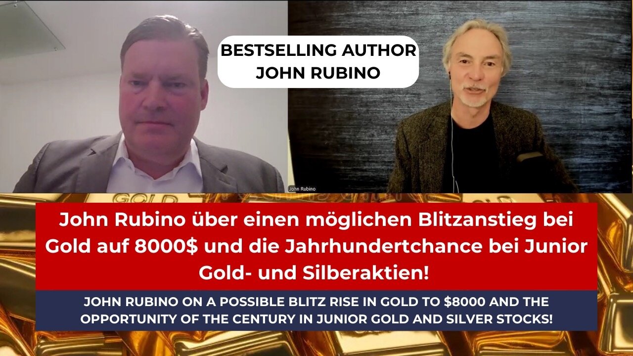 John Rubino on a possible blitz rise in gold to $8000 and the opportunity in juniorgoldstocks!