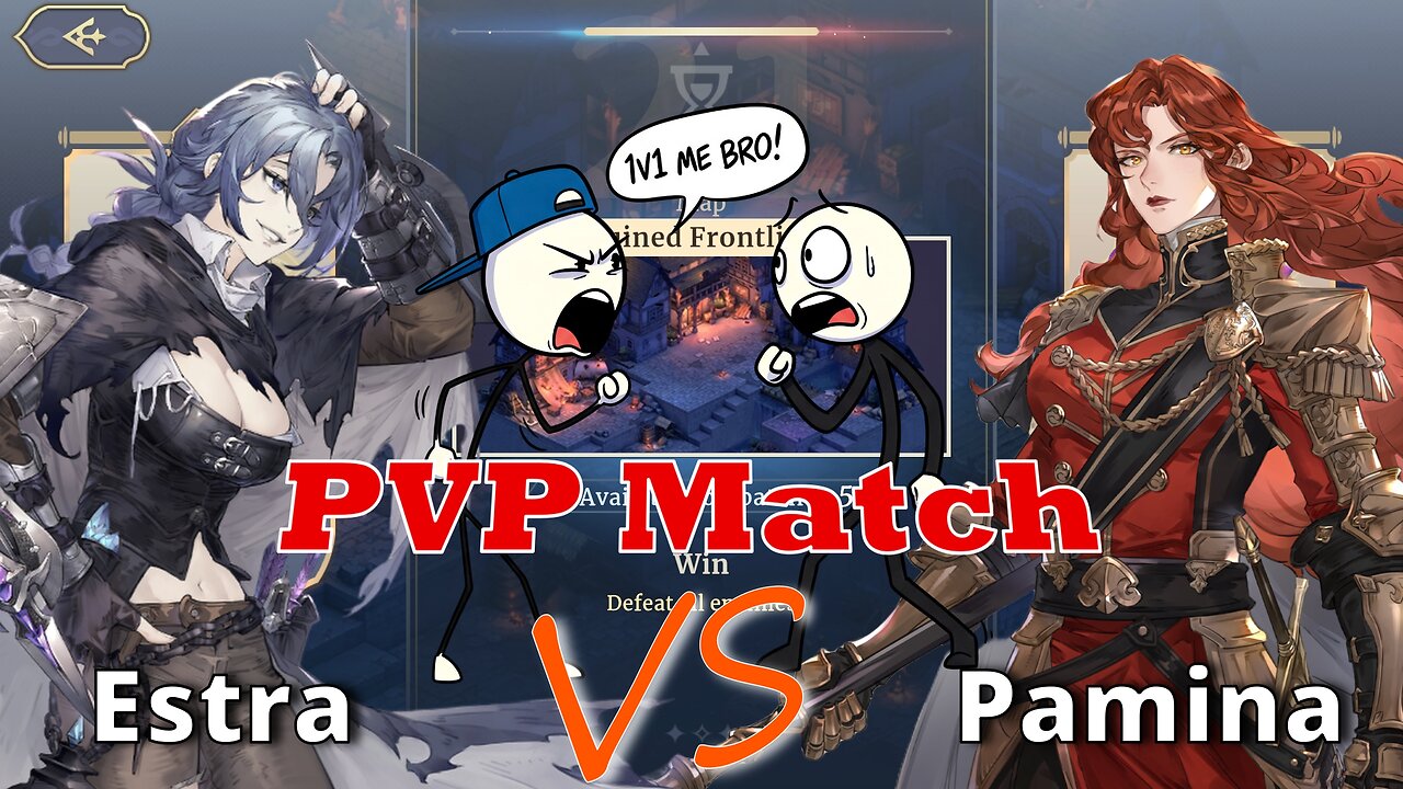 Estra Vs Pamina 1v1 | Sword of Convallaria