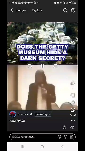 The Dark Under The Getty & Killary