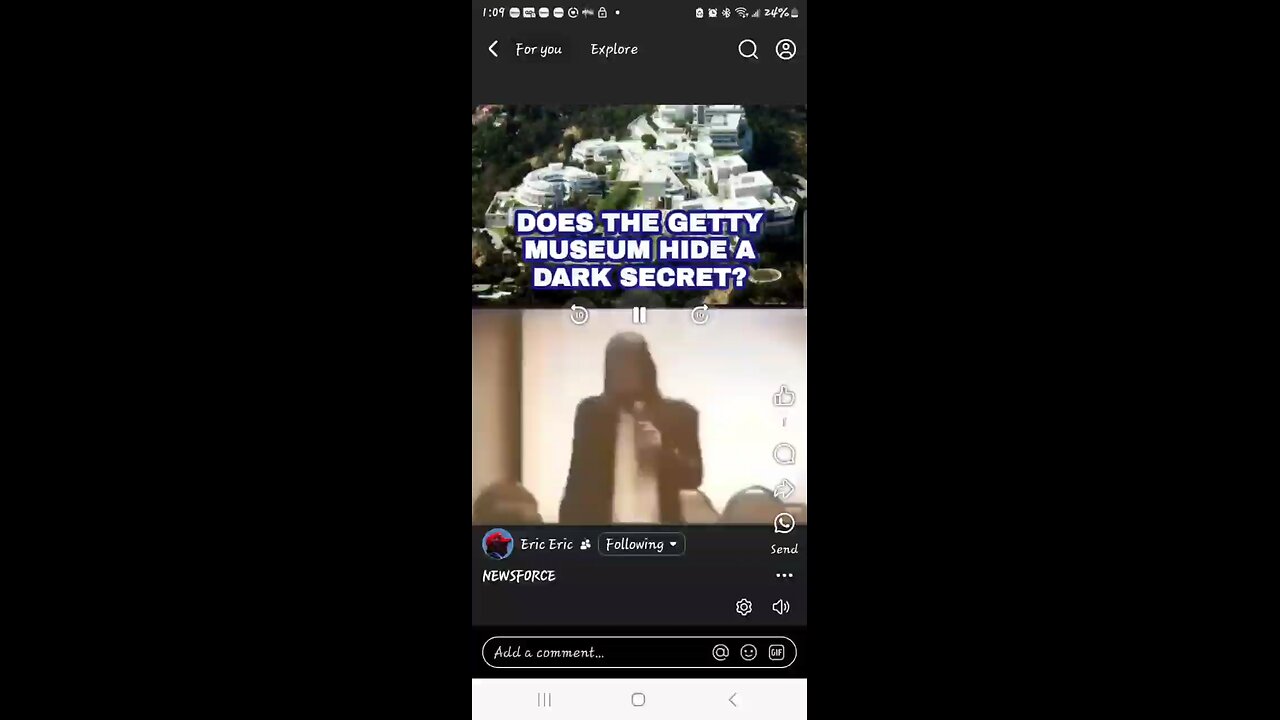 The Dark Under The Getty & Killary