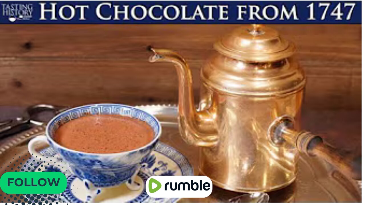 🍫🔥 18th Century Spiced Hot Chocolate ☕🕰️ | Historical Recipe You Can Make Today! 🏛️✨