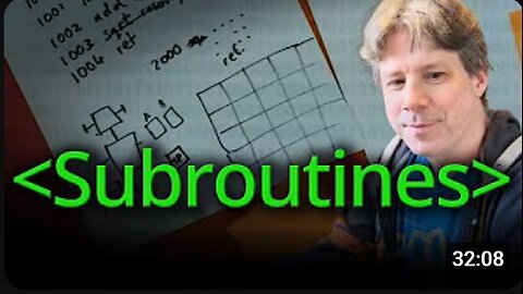 Subroutines in Low-Level Code – Computerphile Explained 💻⚙️