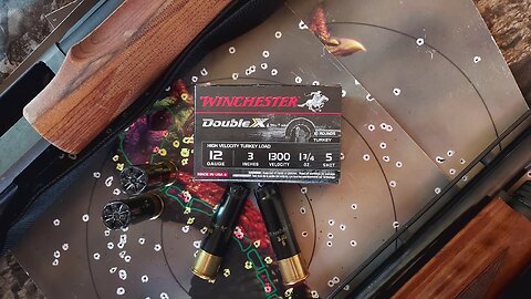 Winchester Double X Turkey Loads, 12 gauge in 3" shells loaded with No. 5s