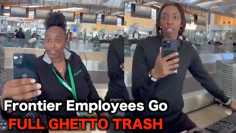 Ghetto Airline Employees ATTACK Customer