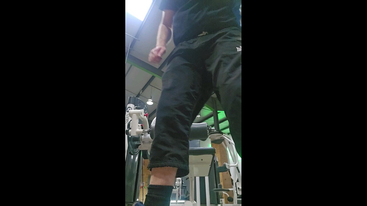 in the gym legs