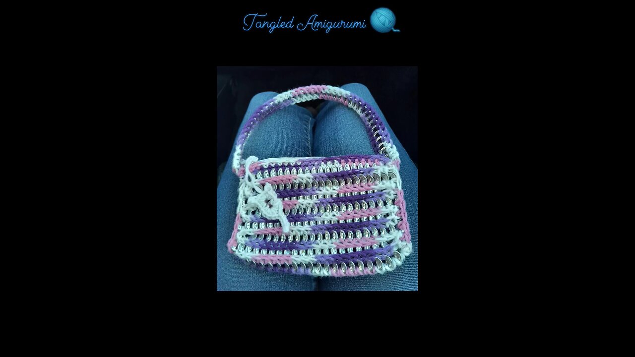 Soda Tab Crocheted Purse
