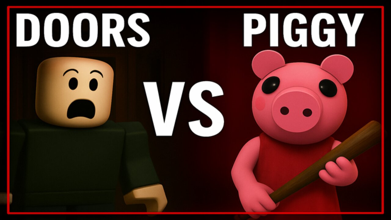 👉 Roblox DOORS VS PIGGY 🔥 Full Gameplay Battle – Who Wins?