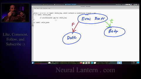 x86-64 Assembly While Loops Explained Step by Step in YASM - From Concept to Working Program