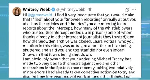They're Lying About The Snowden Files" | Whitney Webb