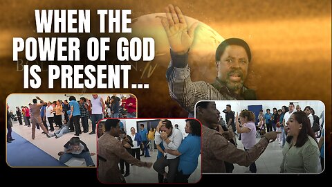 When The Power Of God Is Present, Healing And Deliverance Are As Effortless As Breathing