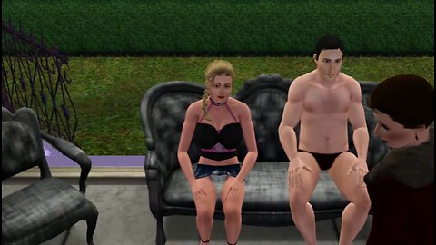 Los Sims 3 con el mod de cuello corto 1