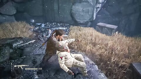 UnCharted4 Stealth Hard Mode - Cliffside Insane Fight PC #gaming#uncharted4#gameplay#instantkill