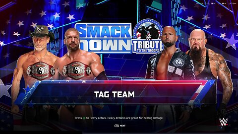 WWE 2k25 DX(c) vs Good Bros