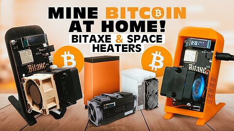 Mine Bitcoin at Home! Bitaxe & Space Heaters